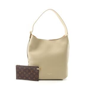 Louis Vuitton Lowkey Hobo Limestone Shoulder Bag Beige Tan Leather